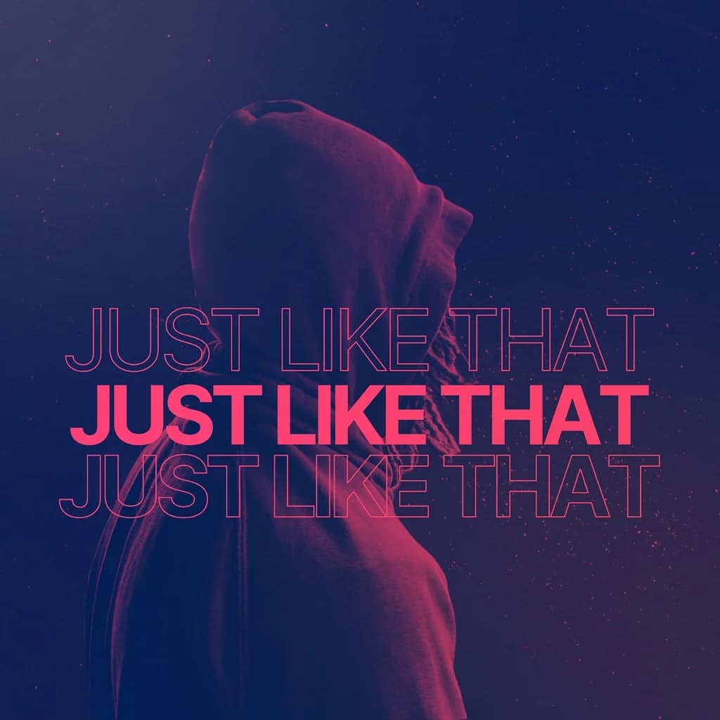 just like that cover art
