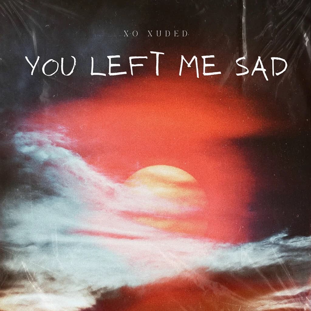you left me sad cover art